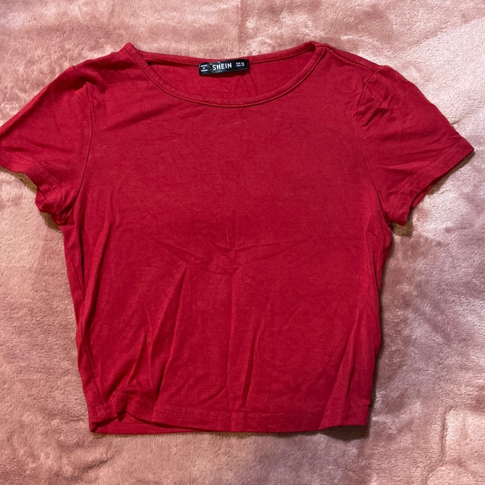 SHEIN cropped shirt
